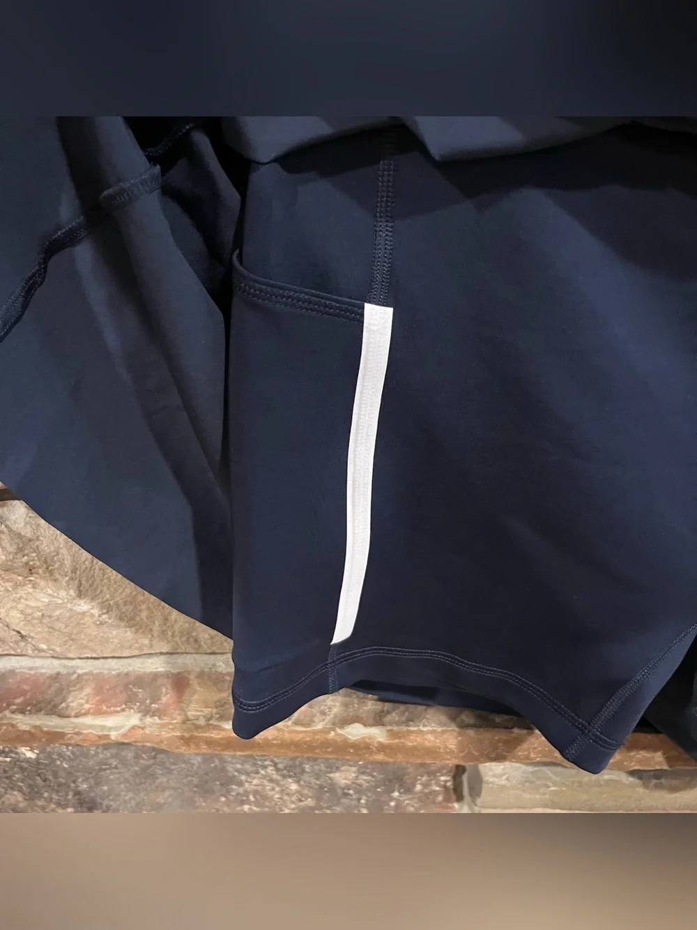 Nike Golf Standard Fit Navy Athletic Skirt with Built-in Shorts